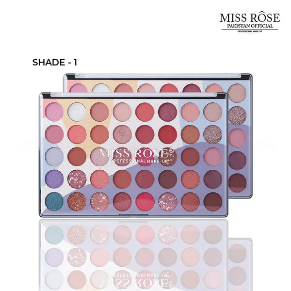 MISS ROSE 40 Color Earth Color Eyeshadow Makeup Palette 44g