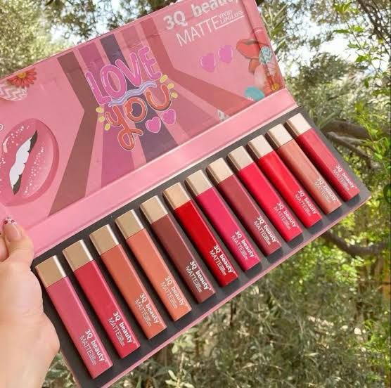 3Q Beauty Pack Of 12 Lipglosses