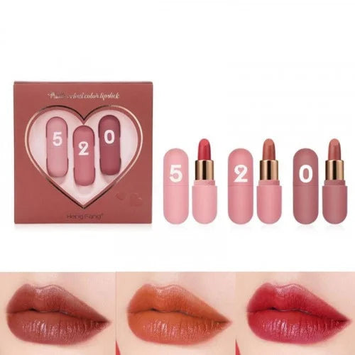 Heng Fang 3 pcs Lipstick set