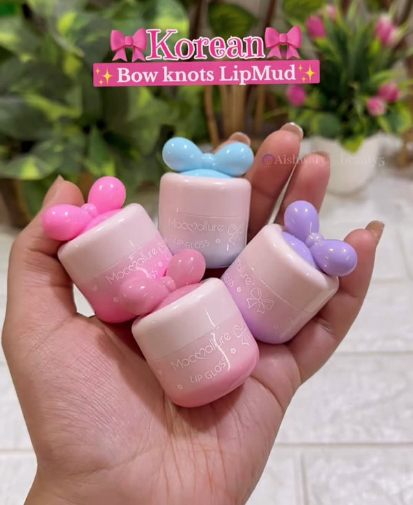 Mocallure Korean Bow knot Lip Mud Mousse