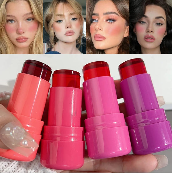 Water Jelly Tint Lip Cheek Blush Stain Pack Of 1-4Pcs