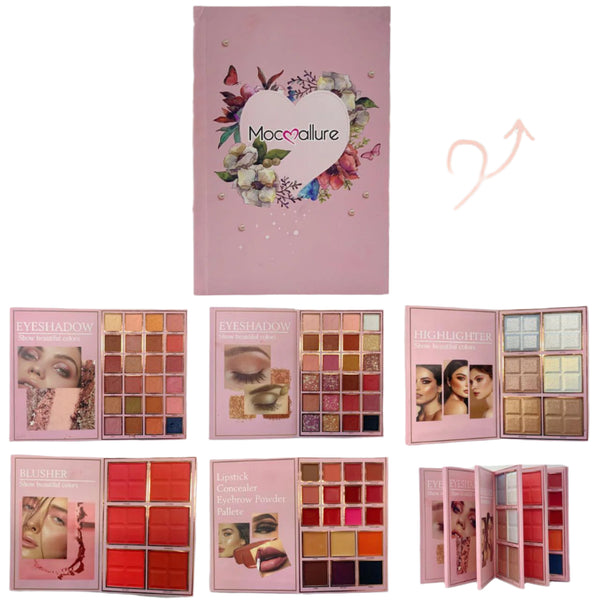 New Version 5 Pages Book Palette Mocallure