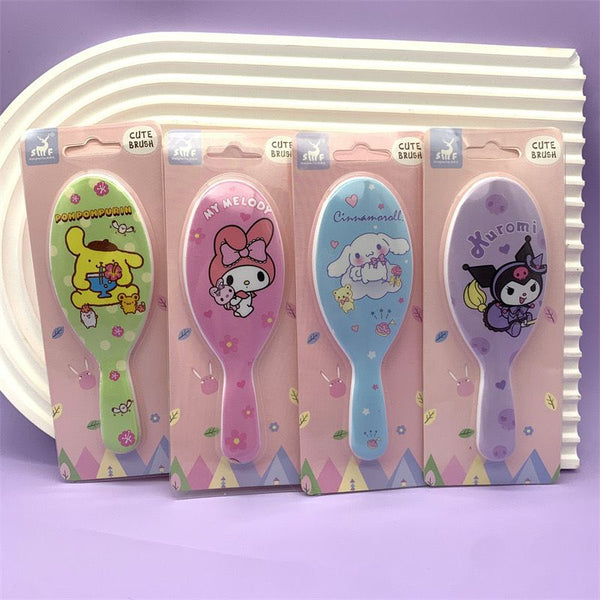 1 Pc New Cute baby Cartoon Printed hair Brush