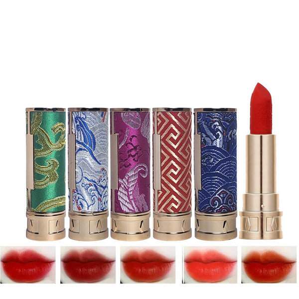WANYING New 5 Pcs Velvet Waterproof Long Lasting Lipstick Gift Box Set