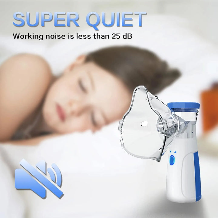 Portable Mesh Nebulizer Machine JSL-W302 – Asthma inhaler – Class Shop.Pk
